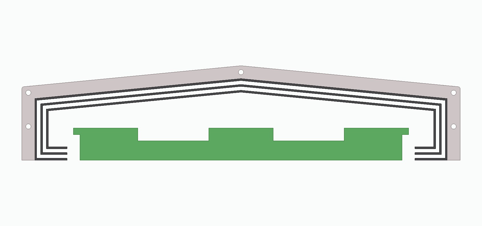 Acoperitoare telescopica - Forma D